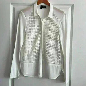 The Kooples x Sport -White Woman’s Blouse Size - Medium